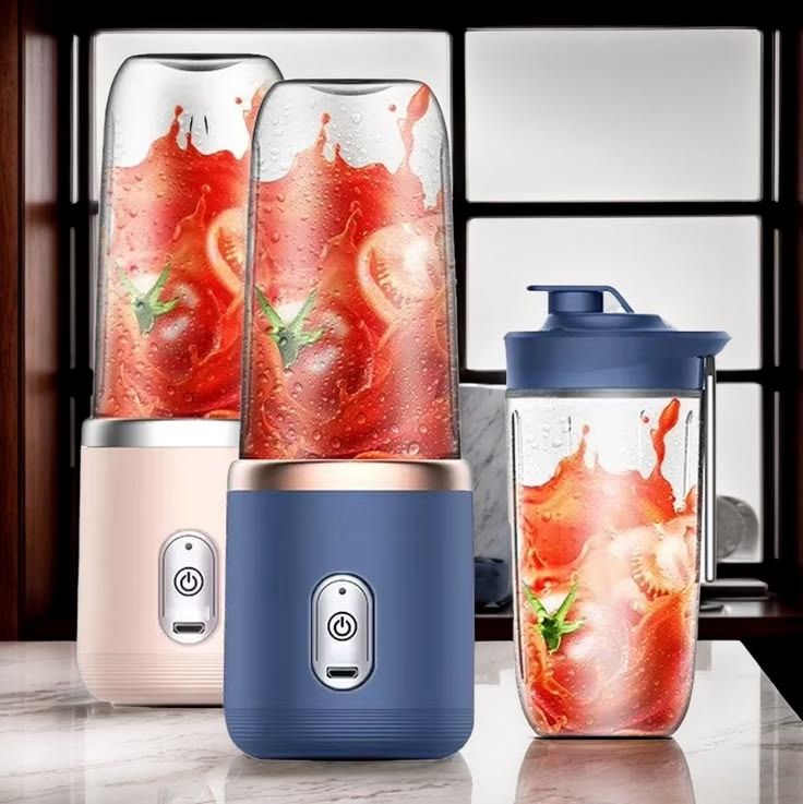 Zenxo Portable Juice Blender | USB Rechargeable Mini Smoothie Maker Bottle
