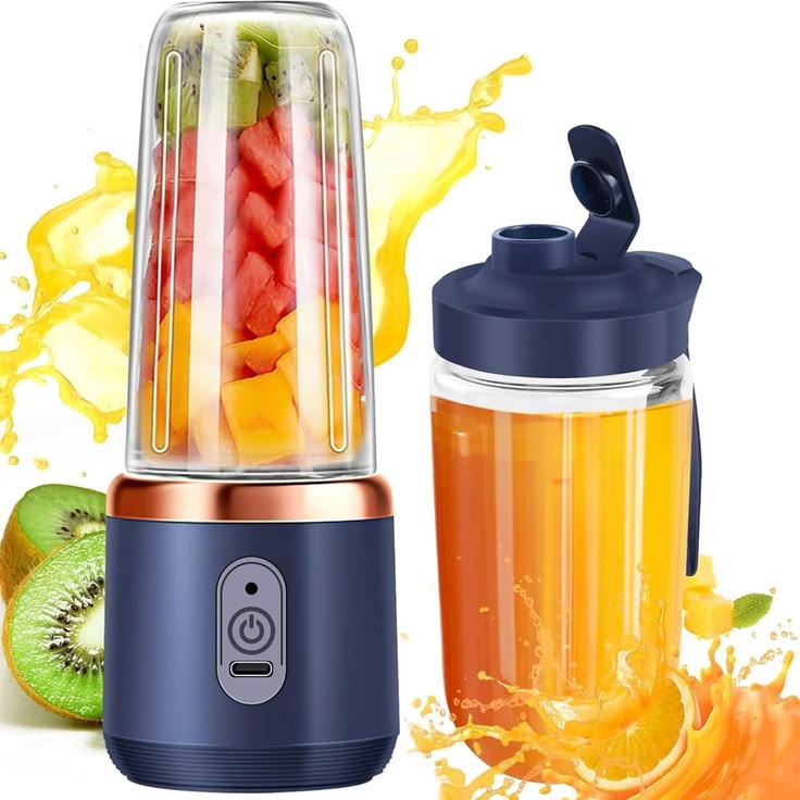 Zenxo Portable Juice Blender | USB Rechargeable Mini Smoothie Maker Bottle
